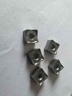 Insertions de fraisage d'outil de coupe de la lame de coupe en métal d'insertions de carbure de tungstène de fonte d'OEM SNMU130508