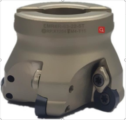 Chef de coupeur de fraisage de nez de rond d'EMR6R Shell Milling Cutter