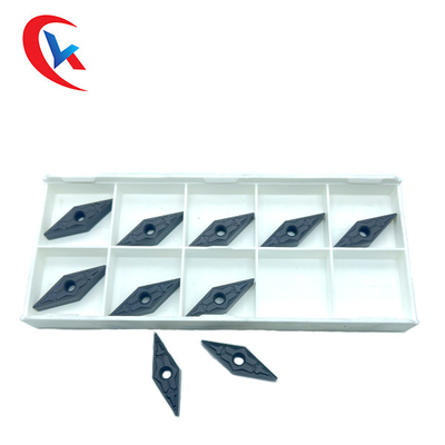 Outil de rotation VNMG160404-TM d'OR traitant les pièces en acier, insertions de carbure de tungstène d'acier inoxydable