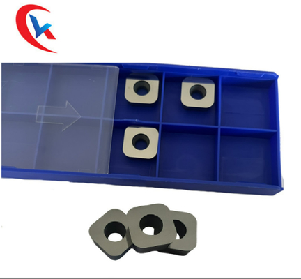 Norme ANSI de fraisage Tan Coated de la lame 92HRA de carbure de tungstène SPHW150540