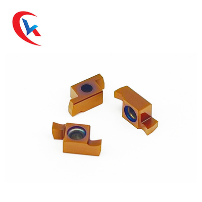 La cannelure en bronze de carbure de revêtement de GER-C insère la largeur de fente 1.0-3.0mm pour des machines de commande numérique par ordinateur