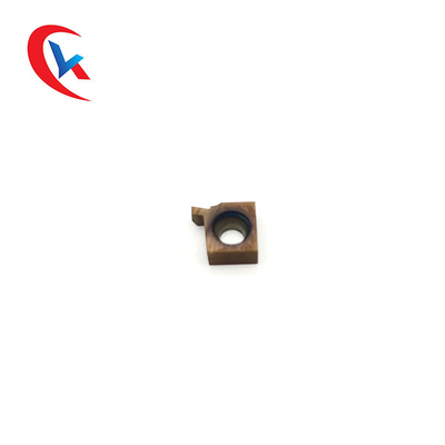 Carbure en bronze de revêtement d'outil automatique modèle du tour 6GR cannelant les insertions HRA91.8