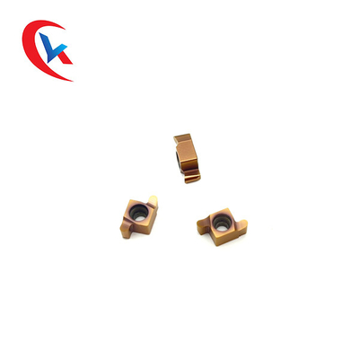 8GR-R Revêtement PVD 10 inserts par paquet Compatible avec les machines CNC Inserts de rainurage en carbure
