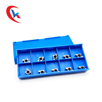 8GR-R Revêtement PVD 10 inserts par paquet Compatible avec les machines CNC Inserts de rainurage en carbure