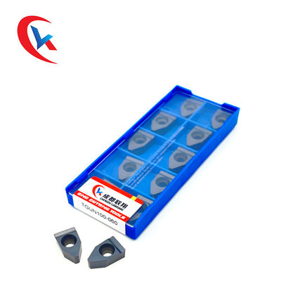 Les plaquettes de rainurage larges TGUN100-06 conviennent à l'usinage de l'acier, de l'acier inoxydable et de la fonte, y compris l'usinage de faces d'extrémité et de diamètres extérieurs.