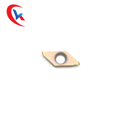 Le carbure de tungstène de rotation du coupeur TKFT12RB6000 de fil insère le revêtement en bronze HRA 91,8