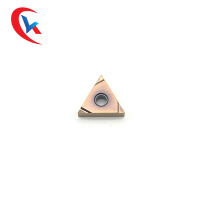 Machine de cermet de tête de TNGG160401 R-S Triangular Lathe Blade maintenant des insertions de carbure de tungstène de lame