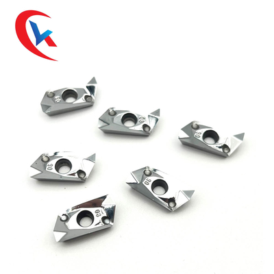 La lumière d'EDCT140408PDFRLDJ traitant le haut carbure de la vie élevée de finition s'insère pour l'aluminium