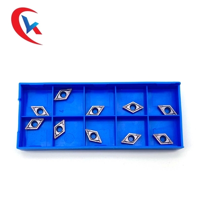 DCMT070204 traitant le carbure de tungstène en acier de pièces insère le revêtement physique