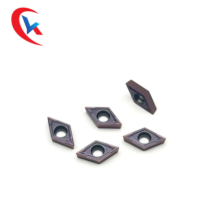 DCMT070204 traitant le carbure de tungstène en acier de pièces insère le revêtement physique
