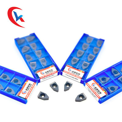 Les plaquettes de rainurage larges TGUN100-06 conviennent à l'usinage de l'acier, de l'acier inoxydable et de la fonte, y compris l'usinage de faces d'extrémité et de diamètres extérieurs.