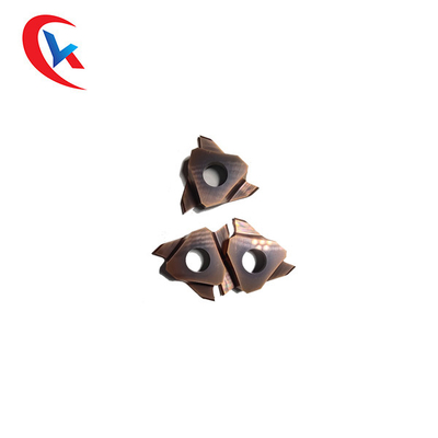 La cannelure de rotation cylindrique de carbure de série de l'outil GBA insère l'abrasion résistante