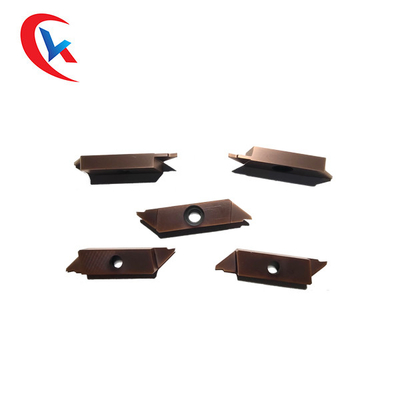 Usinage polyvalent de TJCR120FRN pour le carbure rotatoire de tours cannelant des insertions