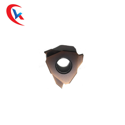 Ressort peu profond d'agrafe de cannelure de triangle circulaire de la cannelure TGF32R075-R0.375 rainant le carbure de coupeur cannelant des insertions