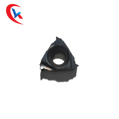 L'insertion d'outil de filetage de carbure de triangle de tour de commande numérique par ordinateur d'OEM a enduit 08NR1.0ISO