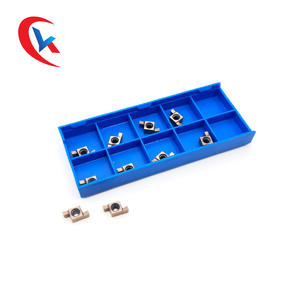 La cannelure en bronze de carbure de revêtement de GER-C insère la largeur de fente 1.0-3.0mm pour des machines de commande numérique par ordinateur