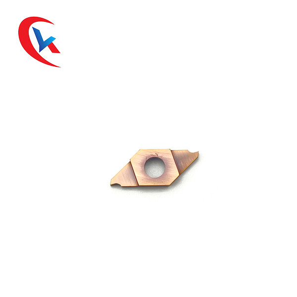 Revêtement en bronze HRA 91,8 TKF12R200-S pour le carbure de coupeur de segment cannelant des insertions