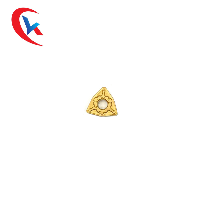 Revêtement chimique spécial de caractéristiques complètes de WNMG080404-TM pour les insertions en acier de carbure de tungstène de pièces